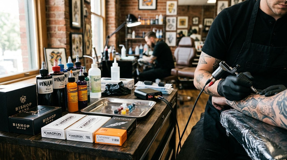 Best tattoo supply brands compared for professional studios in 2026