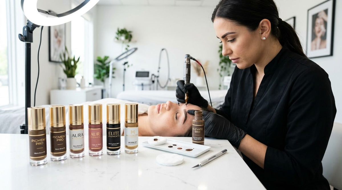 Best permanent makeup pigments for PMU artists in 2026