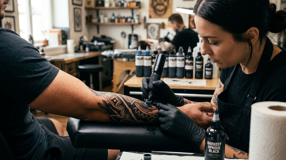 Best black tattoo ink ranked by opacity in 2026